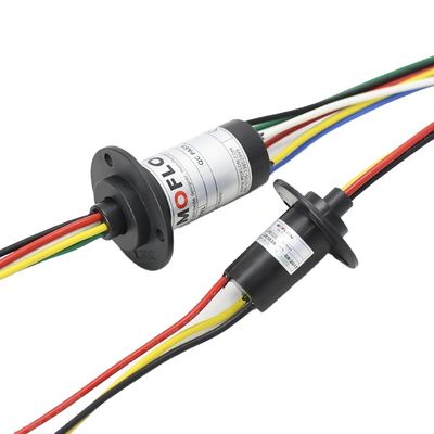 품질  Large Electrical Swivel Current Slip Ring With 3 Circuits 30 A Power Transfer OD 22 Mm For Electrical Devices MW1330 공장